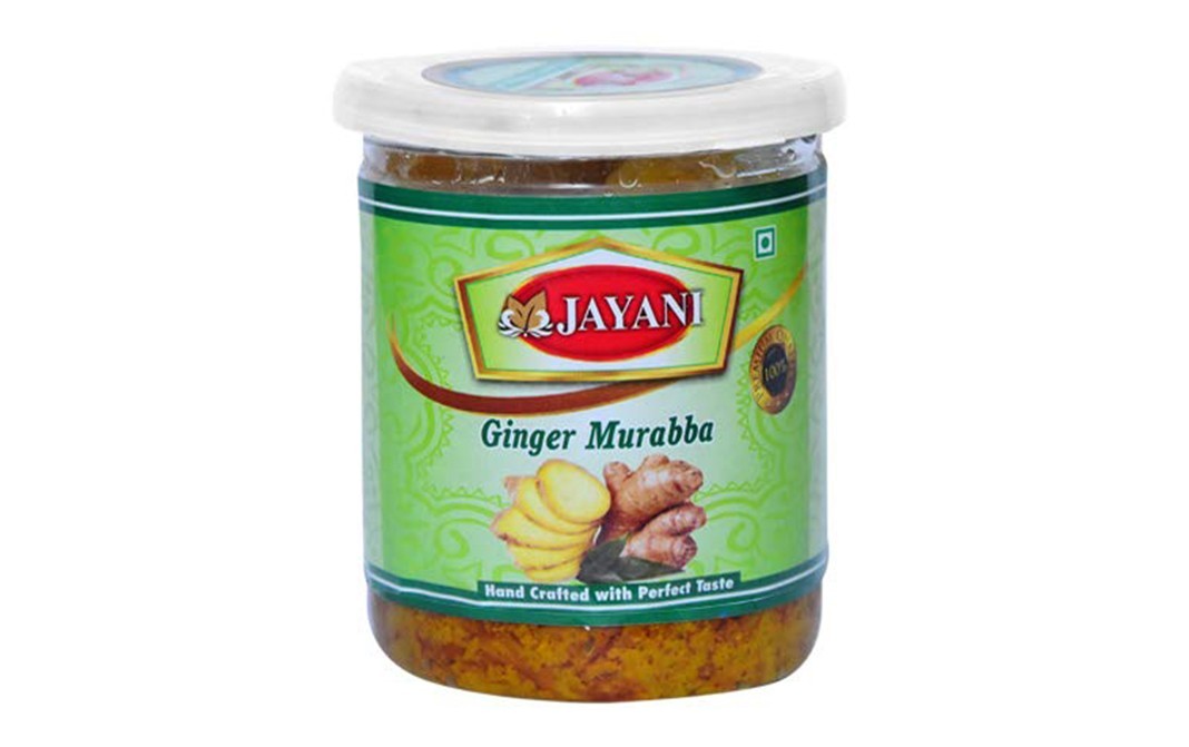 Jayani Ginger Murabba    Plastic Jar  400 grams